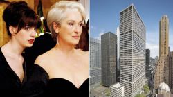 Meryl Streep, Anne Hathaway were just blocks away from shooting at 345 Park Avenue