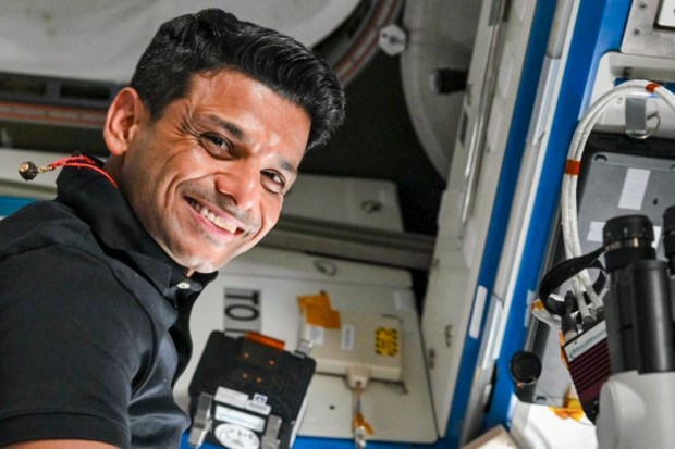 Captain Shubhanshu Shukla, serving as pilot on the commercial Axiom-4 mission, is seen aboard the ISS engaged in a historic 14-day mission that marks India’s return to human spaceflight after four decades, contributing to over 60 experiments from 31 countries. (Image source: Axiom Space)