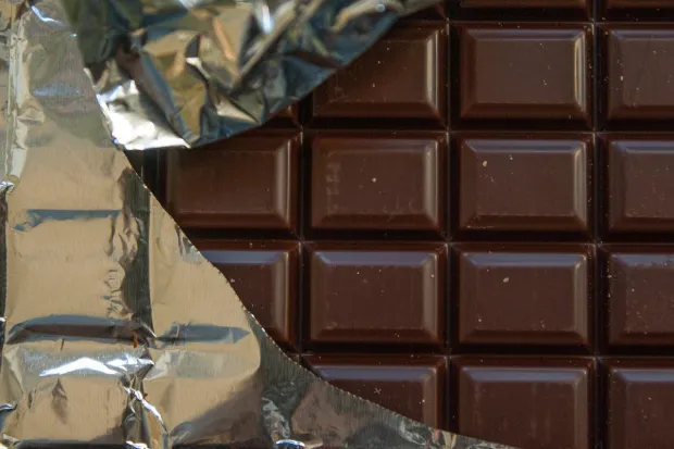 Theobromine, meanwhile, can increase heart rate and make it harder to wind down. So while a piece of chocolate might seem like a relaxing treat after dinner, it could be the reason you’re wide awake at midnight. (Image: Pixaby)