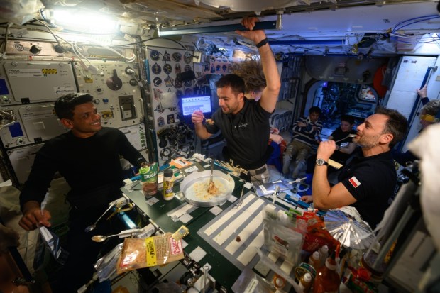 Over the course of their 18-day mission, Shukla and the Ax-4 crew conducted more than 60 scientific experiments spanning biotechnology, artificial intelligence, materials science, and human health. (Image: Axiom Space)