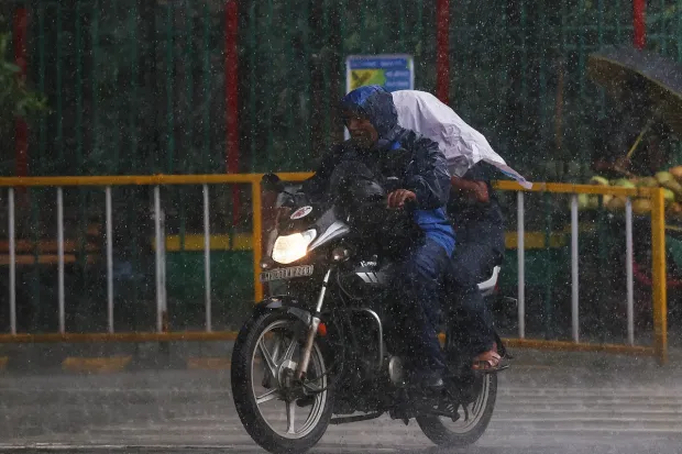 Several districts, including Lalitpur and Banda, have experienced very heavy rainfall, with Mahroni (Lalitpur) recording 163 mm and Beberu (Banda) 110 mm in the last 24 hours. (Express Photo)
