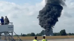 Four killed in fiery plane crash at London Southend Airport