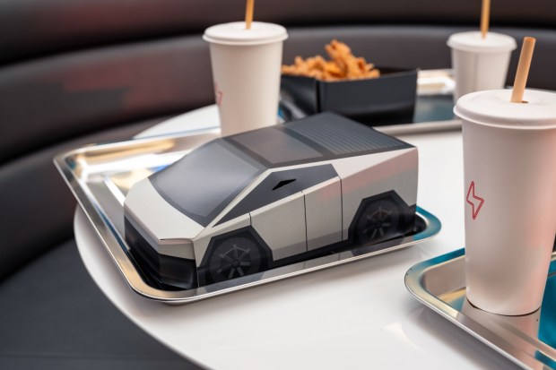 Tesla’s retro diner