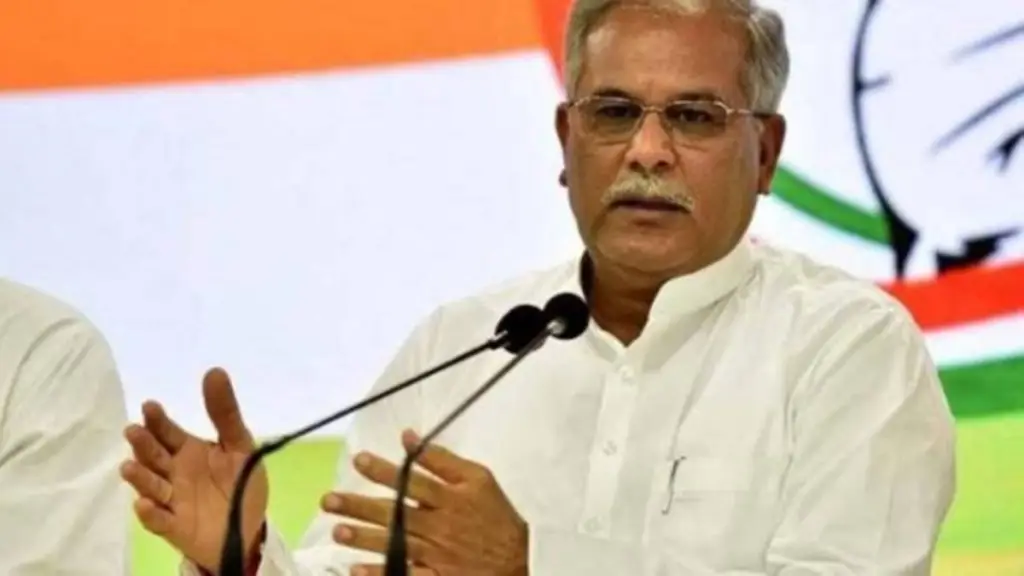 former Chhattisgarh chief minister Bhupesh Baghel