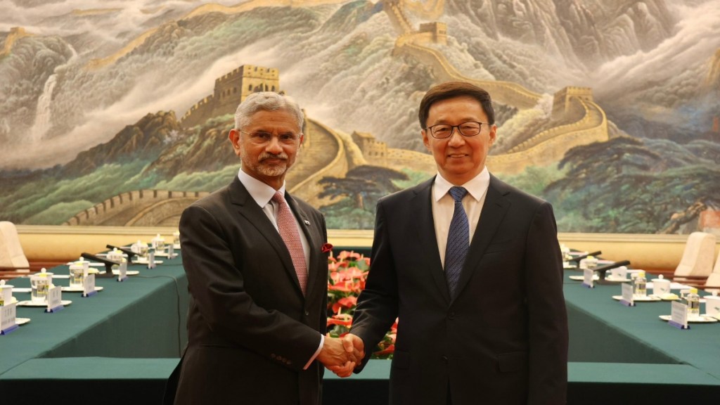 In his meeting with Jaishankar, Han said that President Xi had a successful meeting with Prime Minister Modi in Kazan last October, leading China-India relations to a new starting point.