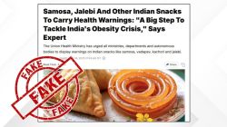 No health warnings on samosa, jalebi: Government refutes viral claims, calls them ‘fake and baseless’