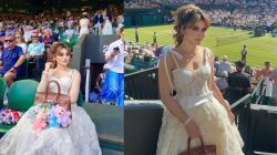 Urvashi Rautela accessorises her Wimbledon 2025 outfit with 4 Labubu dolls; Internet does what it does best – making memes