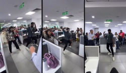 ‘Stop treating Europeans as gods’: Netizens cringe as ‘office flash dance’ goes viral | Video