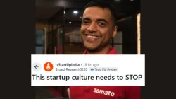 Redditor slams India’s ‘rotting startup culture’: Zomato CEO ‘busy moving into Rs 52 crore palace’ while profits dip