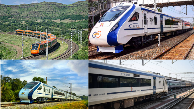 Developed by the Chennai-based Integral Coach Factory (ICF), the Vande Bharat trains have significantly enhanced intercity connectivity while reducing travel time. The Vande Bharat Express trains are designed for a top speed of 180 kmph. However, the speed of a train varies depending on various factors, including the geometry of the track, stoppages en route, and maintenance work in the section. Currently, a total of 150 Vande Bharat Express trains are operational across the country. (Photo Source: PTI)