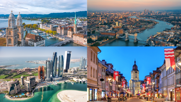 The IMD Smart City Index 2025 rankings, released by the International Institute for Management Development (IMD), reveal a continued dominance by Swiss cities at the top. The IMD Smart City Index 2025 ranks 146 cities worldwide based on resident perceptions of existing infrastructure and technological applications in key areas like health and safety, mobility, activities, opportunities, and governance. New cities joining the global rankings in 2025 include AlUla (Saudi Arabia), Astana (Kazakhstan), Caracas (Venezuela), Kuwait City (Kuwait), Manama (Bahrain), and San Juan (Puerto Rico). (Photo Source: Canva)