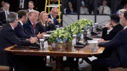 In Photos| Trump, Zelenskyy, Starmer, Macron, Meloni and others gather at White House for Ukraine peace talks