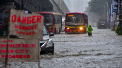 Mumbai drenched: Heavy rainfall, flooded roads, and traffic chaos bring the city to a standstill | In Pictures 