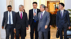 Key moments from Chinese Foreign Minister Wang Yi’s Delhi visit | In pictures 