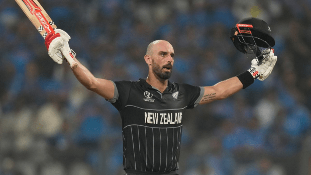 Rank No. 5: Daryl Mitchell (New Zealand)New Zealand’s middle-order star Daryl Mitchell has been a revelation in ODIs. Known for his ability to build partnerships and accelerate in the death overs, Mitchell was among the standout performers in the 2023 ODI World Cup, where he scored two centuries against India.