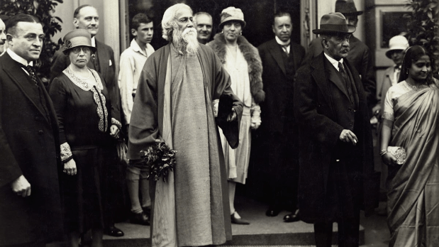  In 1913, Rabindranath Tagore became the first non-European to win the Nobel Prize in Literature. He received the award for his deeply sensitive and lyrical poetry, especially Gitanjali (Song Offerings), which made Indian literature accessible to the Western world. (Photo Source: Tagore Foundation)