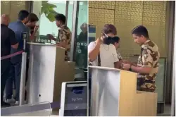Viral video shows Allu Arjun hesitating to remove face cover for airport security; netizens says ‘rules are for everyone’