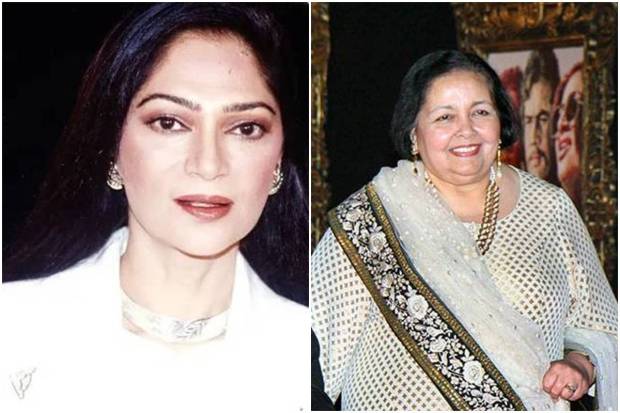 Pamela Chopra and Simi Garewal: Yash Chopra’s wife, Pamela, is a cousin of actress Simi Garewal through the maternal side. (Photo source: IE and Instagram)