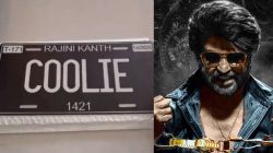 Rajini mania takes on US – Number plates to flash dance, fans shower love on ‘Coolie’