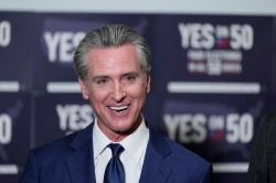 Gavin Newsom launches Trump-trolling merch website, sells out of $100 autographed Bibles within hours