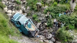 J&K accident: 3 dead after CRPF vehicle carrying 23 personnel falls into gorge in Udhampur, several injured