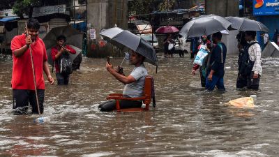 Why is Mumbai submerged? City underwater after receiving 200mm of rain in 24 hours