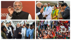 PM Modi visits Bengaluru, inaugurates development projects and flags off Namma Metro yellow line – In Pictures