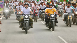 Biking on Bihar roads together, but Rahul Gandhi dodges question on endorsing Tejashwi Yadav as CM face