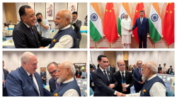 PM Modi meets key leaders on the sidelines of the SCO Summit in China I In pictures