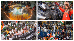 One year on, citizens protest seeking justice for RG Kar Medical College rape victim | In Pictures