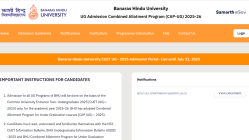 BHU UG Admission 2025: When will Round 1 seat allotment results be out? Here’s how to check at bhu.ac.in