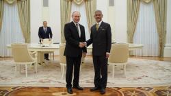 Foreign Minister S Jaishankar meets Russian President Vladimir Putin