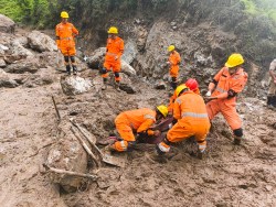 19 NHPC workers trapped as heavy rain triggers landslide, blocks tunnels of Uttarakhand power project