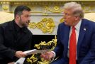 Trump Zelenskyy Meeting in Washington Today Live: President Donald Trump meets with Ukraine's President Volodymyr Zelenskyy in the Oval Office at the White House (AP Photo)