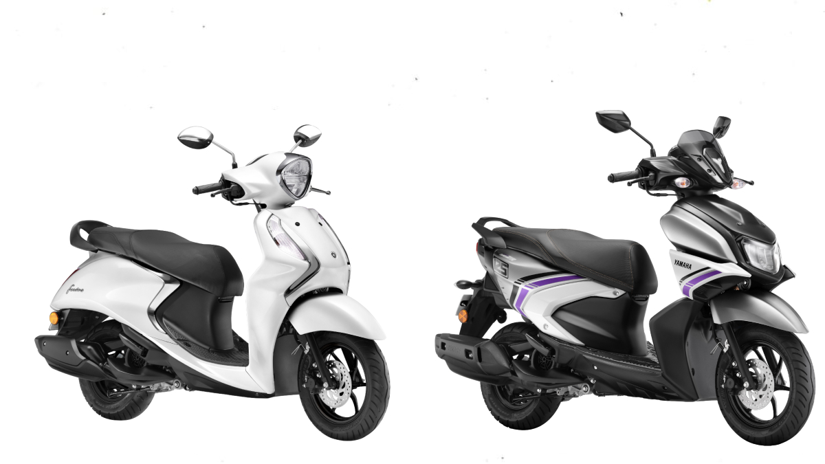 2025 Yamaha Fascino, RayZR hybrid scooters updates: Here's what's new -  Bike News | The Financial Express