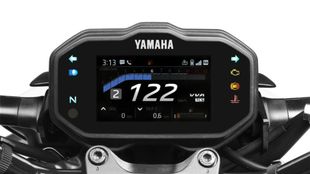 Yamaha MT-15 V2 instrument panel