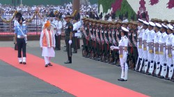 79th Independence Day In Pictures: PM Modi unfurls Tricolour at Red Fort – Military honour, celebratory moments & more