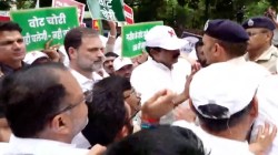 Bihar SIR, vote theft: Delhi Police stops Opposition MPs from marching to ECI office