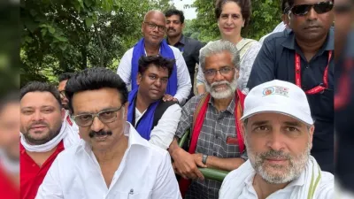 MK Stalin with Rahul Gandhi in Bihar rally, is it Tamil Nadu equation in making?