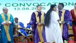 ‘He is against Tamil…’: Student and DMK leader’s wife refuses to receive degree from Guv Ravi, sparks political debate | Watch