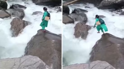 ‘I thought I should…’: Nurse risks life to cross raging river for Infant’s immunisation in Himachal – Watch video