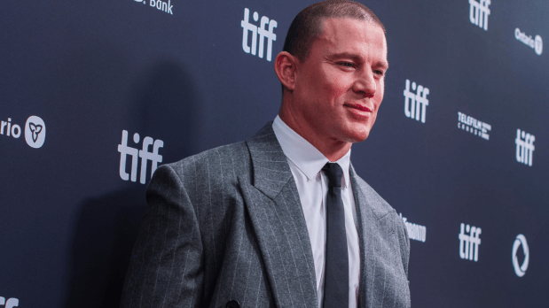 Channing Tatum arrives on the red carpet for 'Roofman' at the Toronto International Film Festival in Toronto, Saturday. (Photo Source: Associated Press)