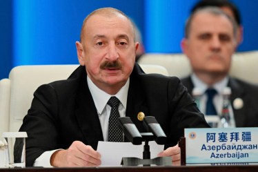 Azerbaijan says India blocked its SCO membership bid - 'Seeking revenge' over Pakistan support (Photo: Azerbaijan's Presidential Press Service via AP)