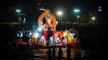 Mumbai's lalbaugcha raja immersion delayed