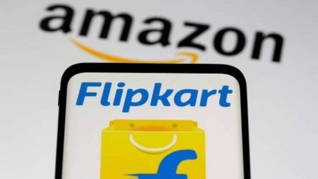 E-Commerce giants gear up for record festive sales amid GST cuts. (Image Source: Twitter)