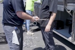 Hyundai workers detained in chains after ICE raid at Georgia factory; South Korean govt seeks their release | Video