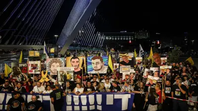 ‘Save the hostages now’: Israelis urge Trump to end Gaza war