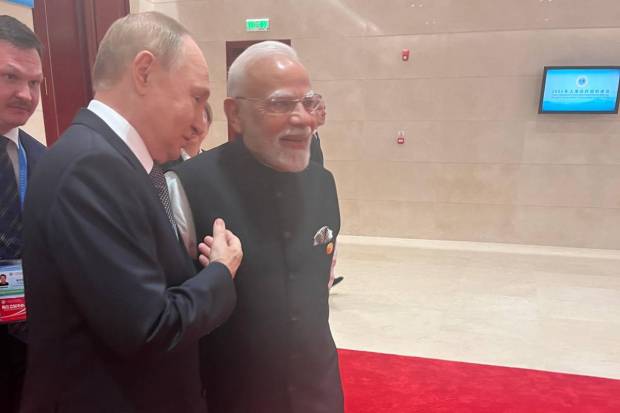 PM Modi and Putin’s talks are likely to focus on trade and regional security. Modi and Xi reaffirmed cooperation and maintaining stable India-China ties. (Photo source: ANI)