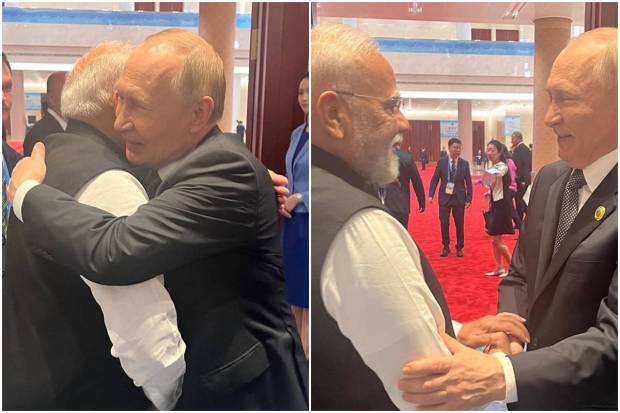 Prime Minister Narendra Modi, Russia President Vladimir Putin, and China President Xi Jinping shared warm moments ahead of the SCO plenary session. The three leaders greeted each other warmly with handshakes, hugs, and smiles. The highlight was the warm hug shared by PM Modi and Putin before joining Jinping for talks related to regional ties. The interactions came ahead of PM Modi's address at the summit and bilateral meeting with Putin. 