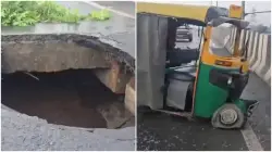 Delhi traffic advisory: Portion of NH-44 Singhola flyover cave in amid heavy rains – Check new routes